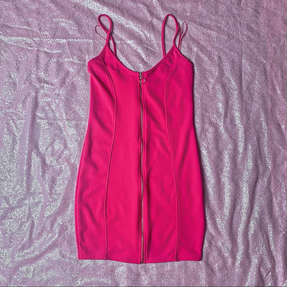 ♡ Hot Pink Cocktail Dress by ‘Mind Code’ ♡